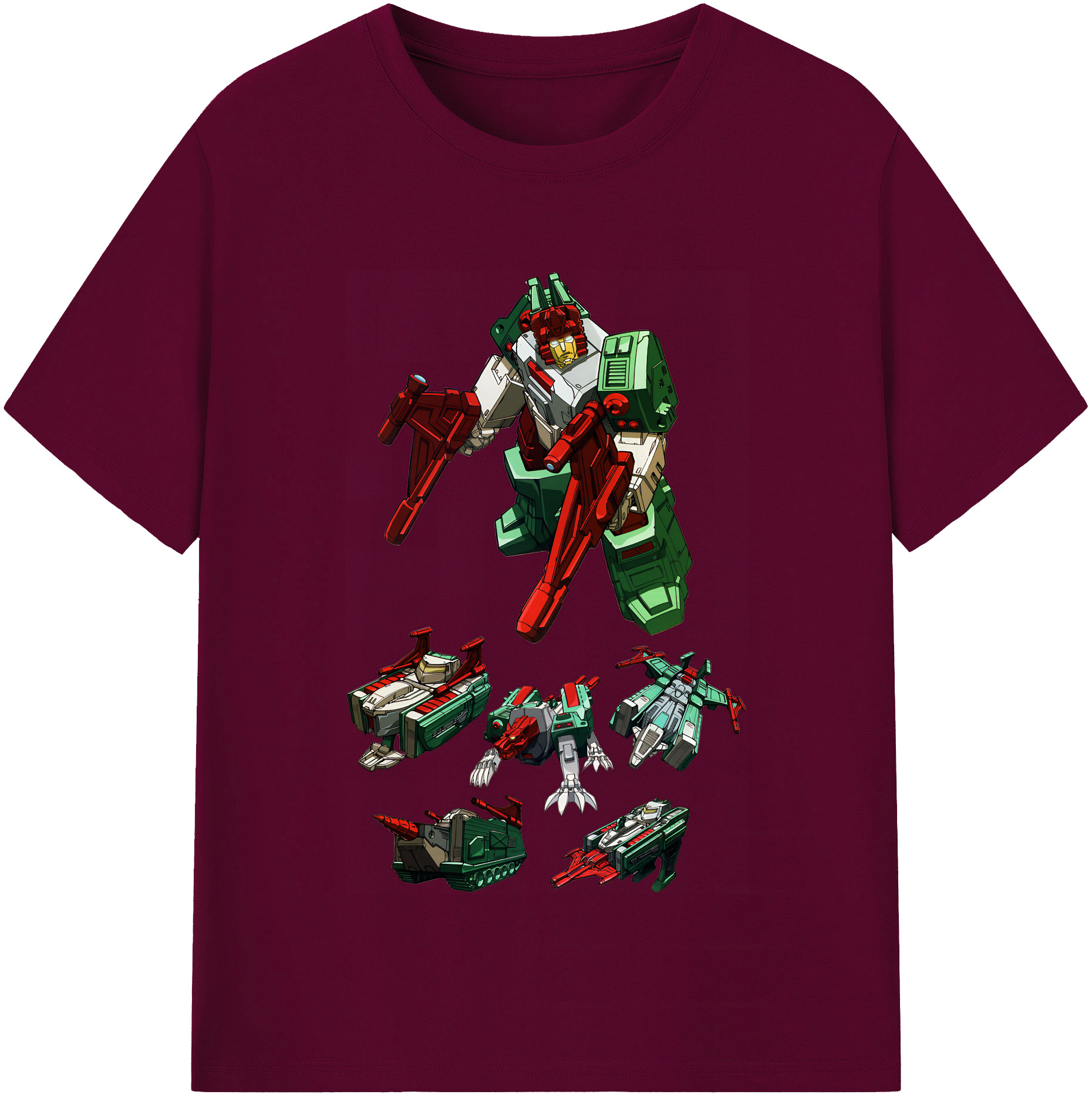 （画像用） Transformers トランスフォーマー レディースカジュアルプリントTシャツ（綿100％）